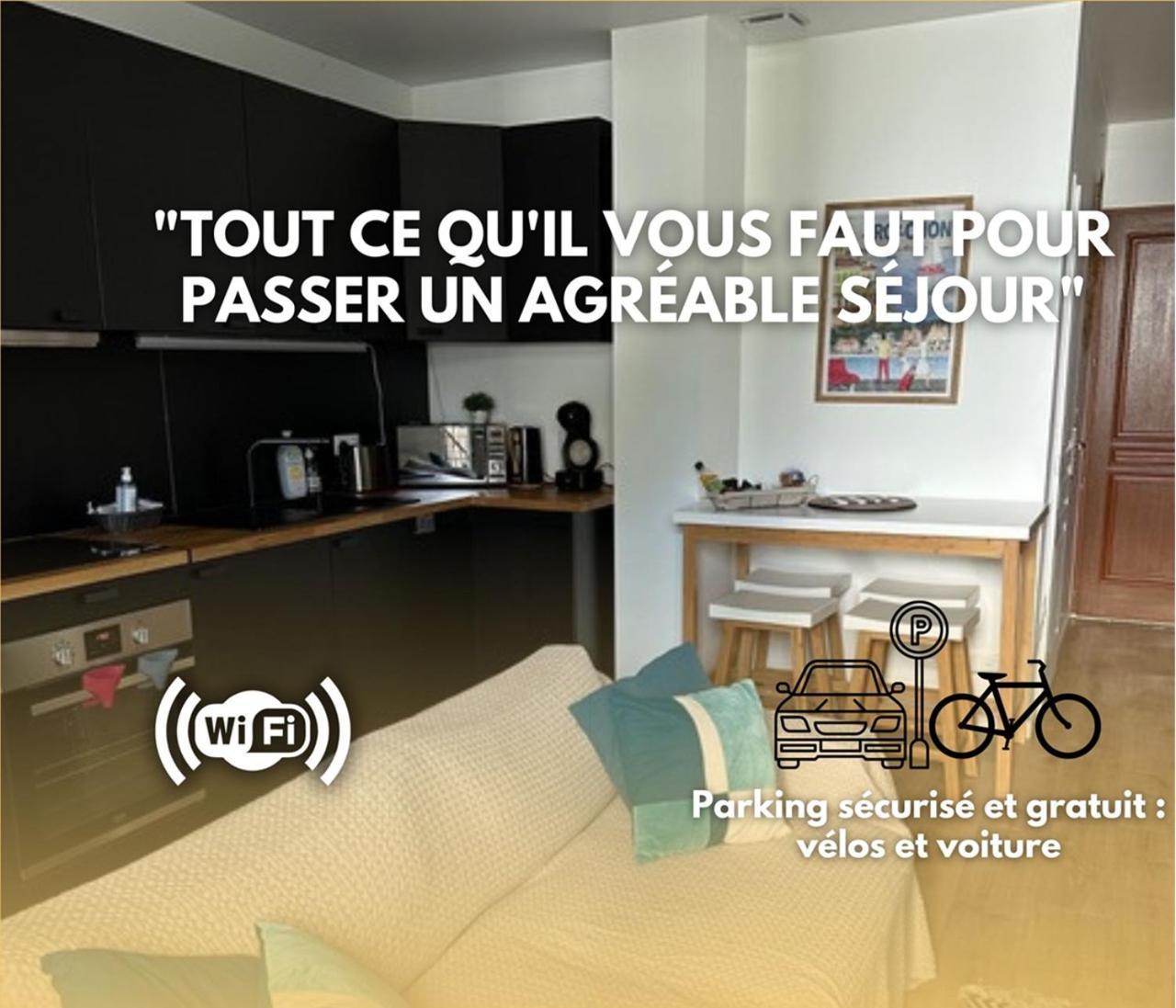 Charmant T2 Avec Exterieur Villa Deganne Arcachon Ngoại thất bức ảnh
